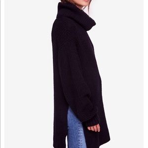 Free People Eleven Oversized Cowl-Neck Sweater
